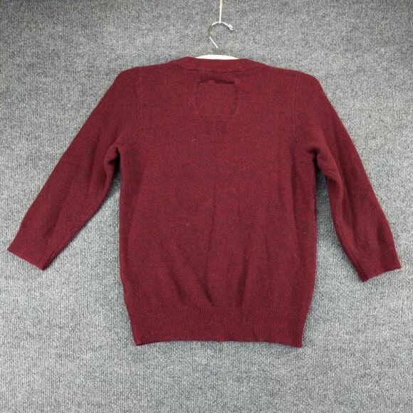 Jack Wills Knitwear 100% Merino Wool Sweater Size 6 Red UK Size 10 - Picture 3 of 12